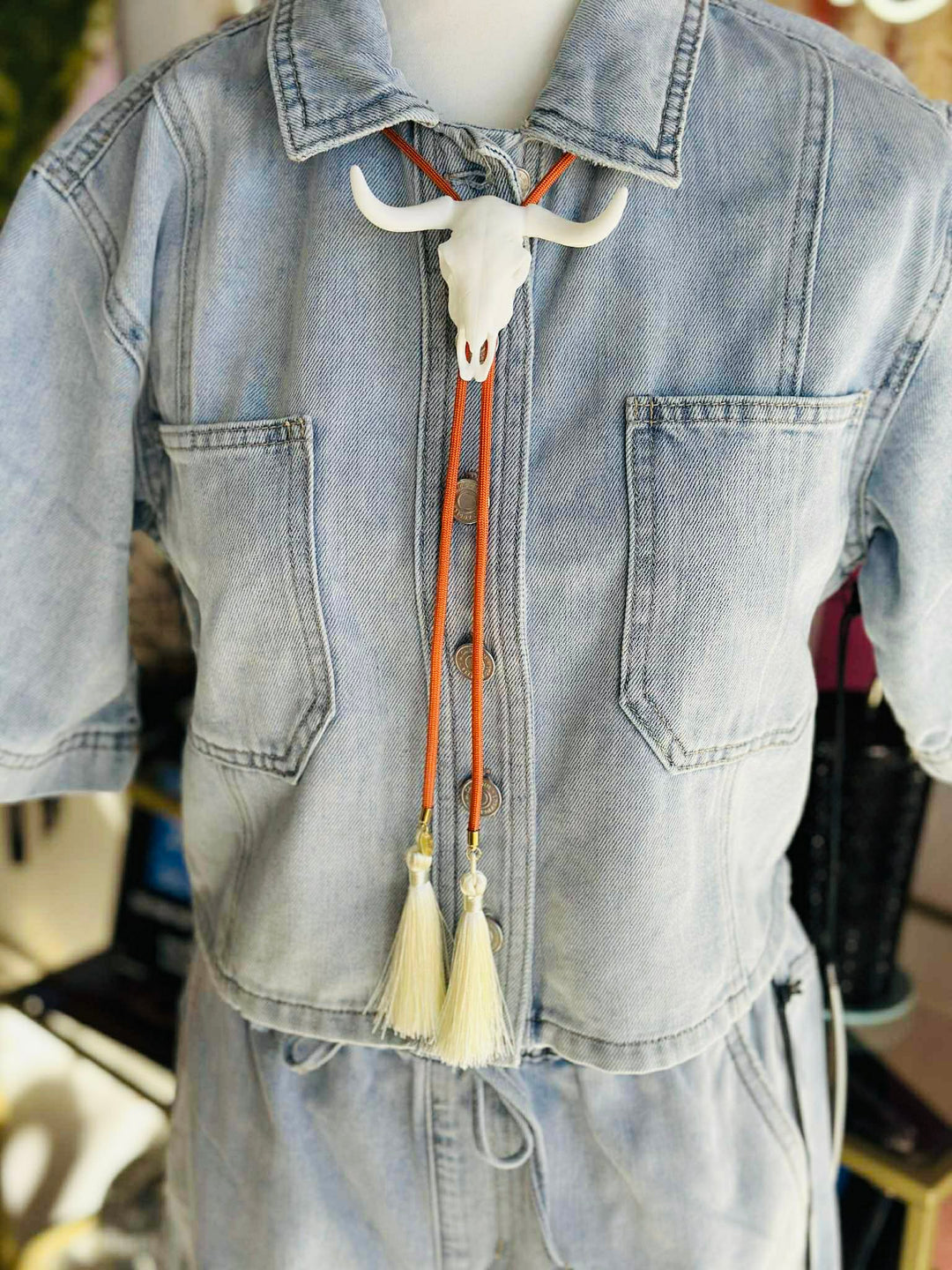 The Longhorn Tassel Bolo