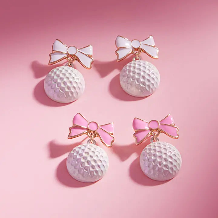 Golf Ball Earrings
