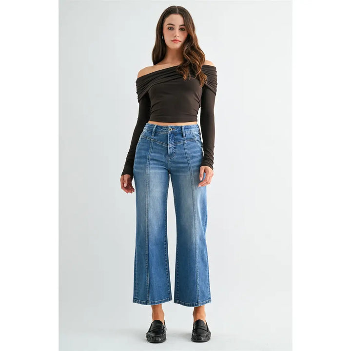 Hold Me Close Cropped Jeans