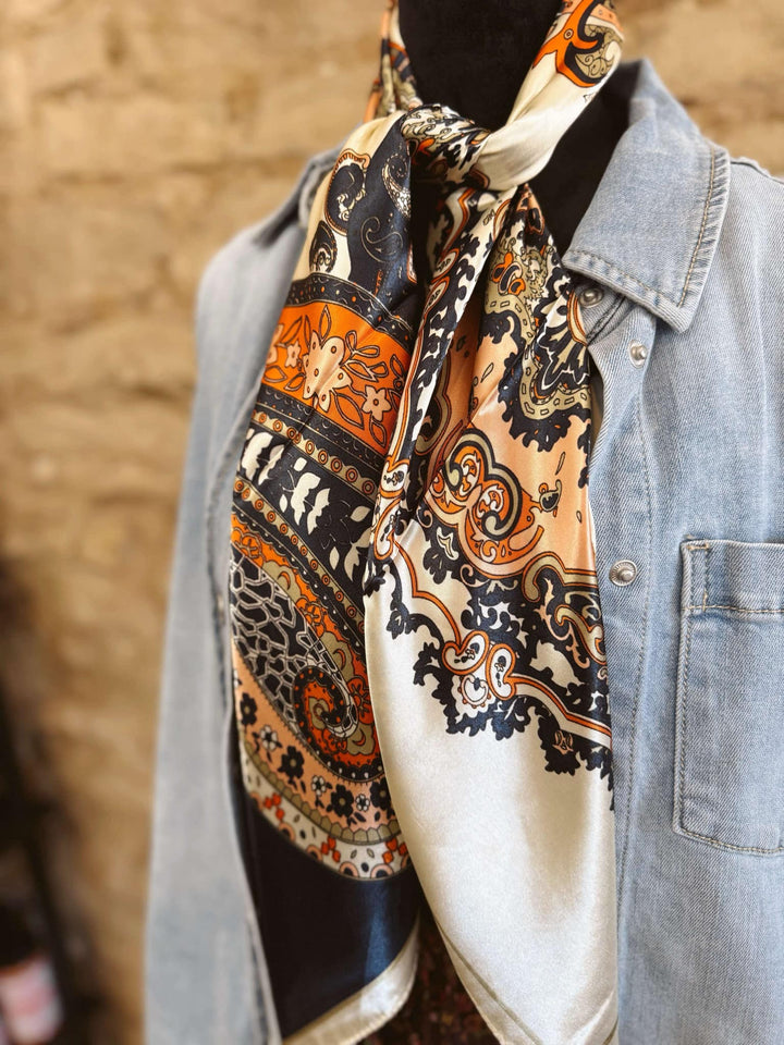 The Sunset Garden Bloom Scarf