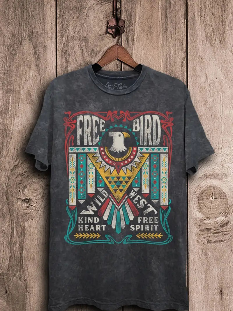 Free Bird Thunderbird Graphic Tee