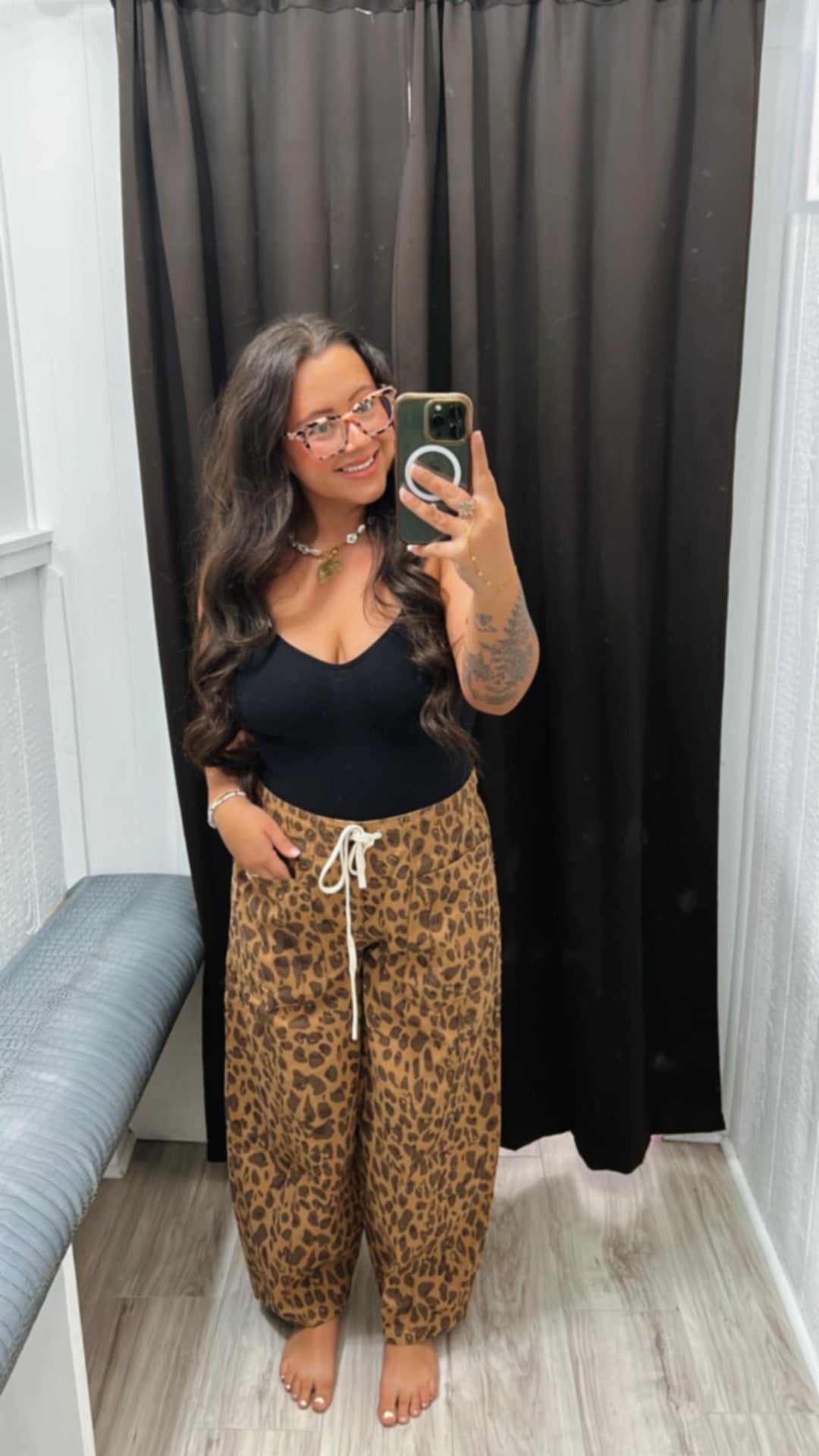 The Stella Leopard Pants
