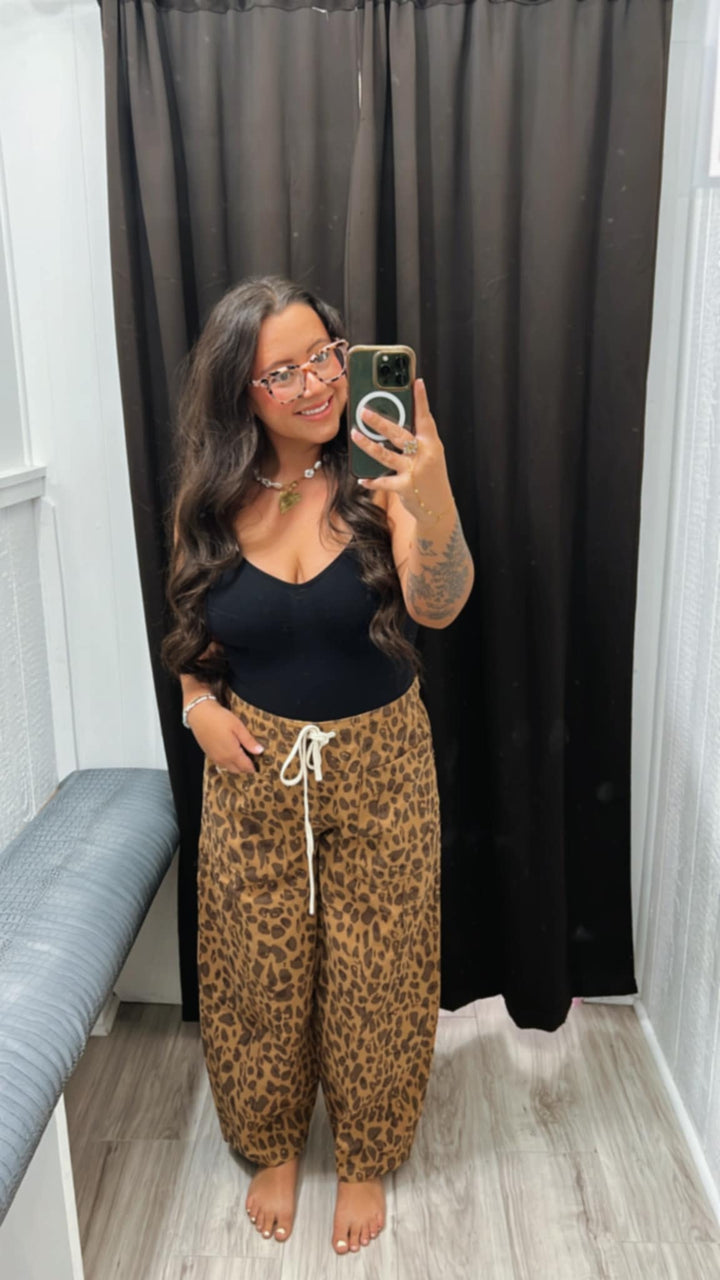 The Stella Leopard Pants