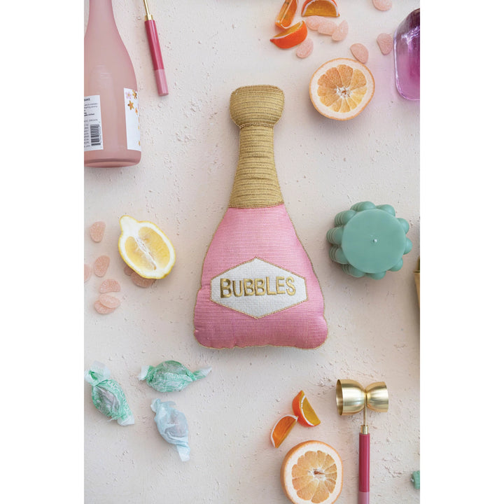 Champagne Bubbles Pillow