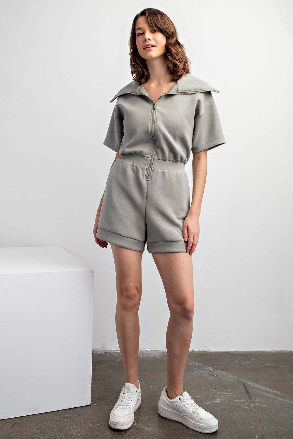 Drop The Top Modal Romper