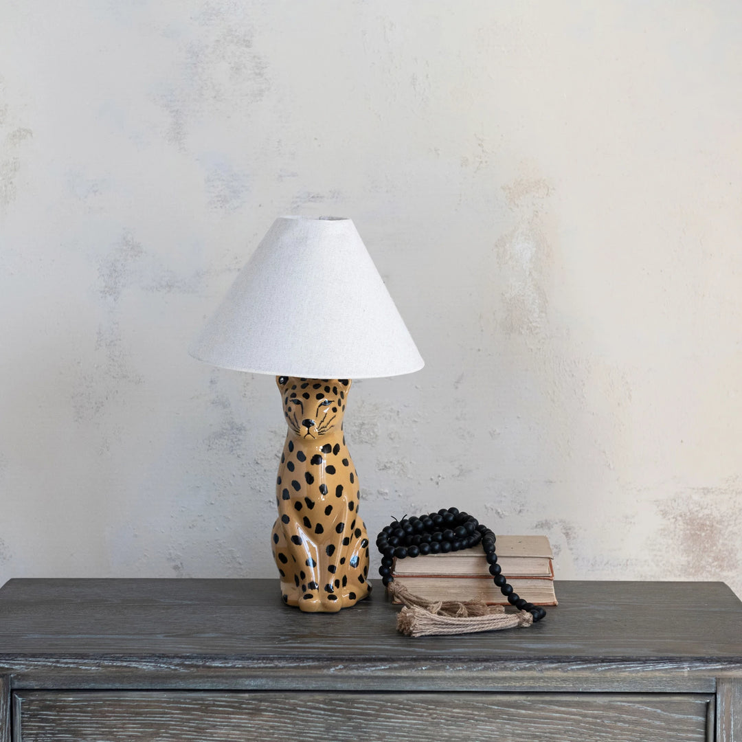 Charlie The Cheetah Table Lamp