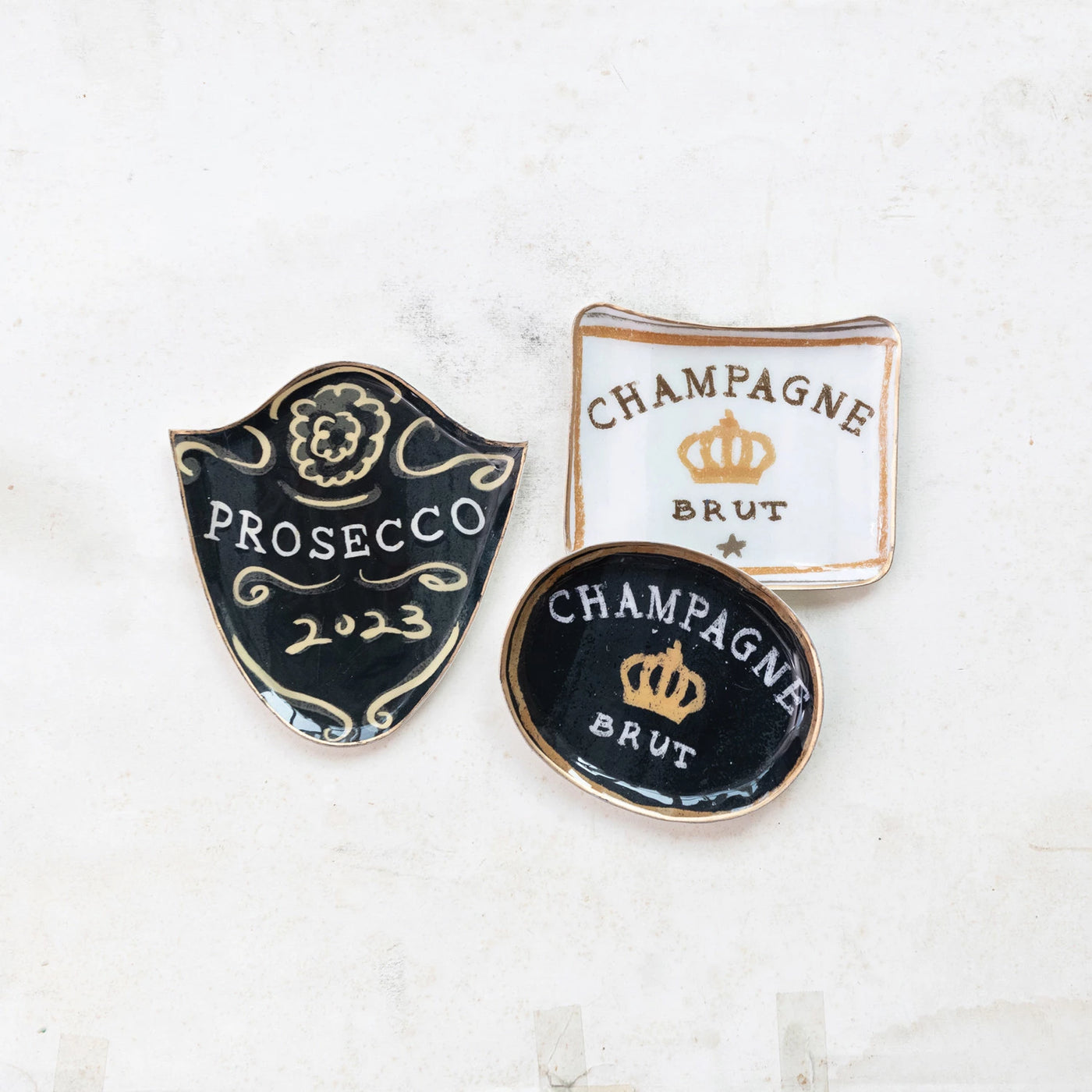 Champagne Metal Mini Tray