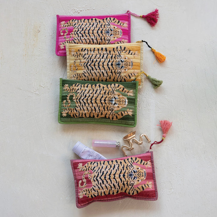 Eye Of The Tiger Zip Pouch