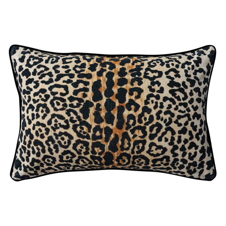 Velvet Leopard Pillow