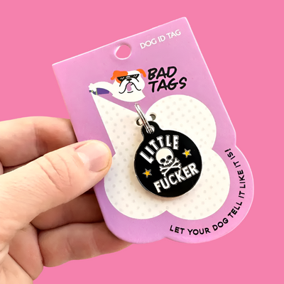 Little Fucker Pet ID Tag