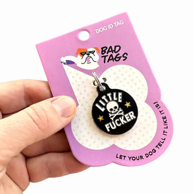 Little Fucker Pet ID Tag