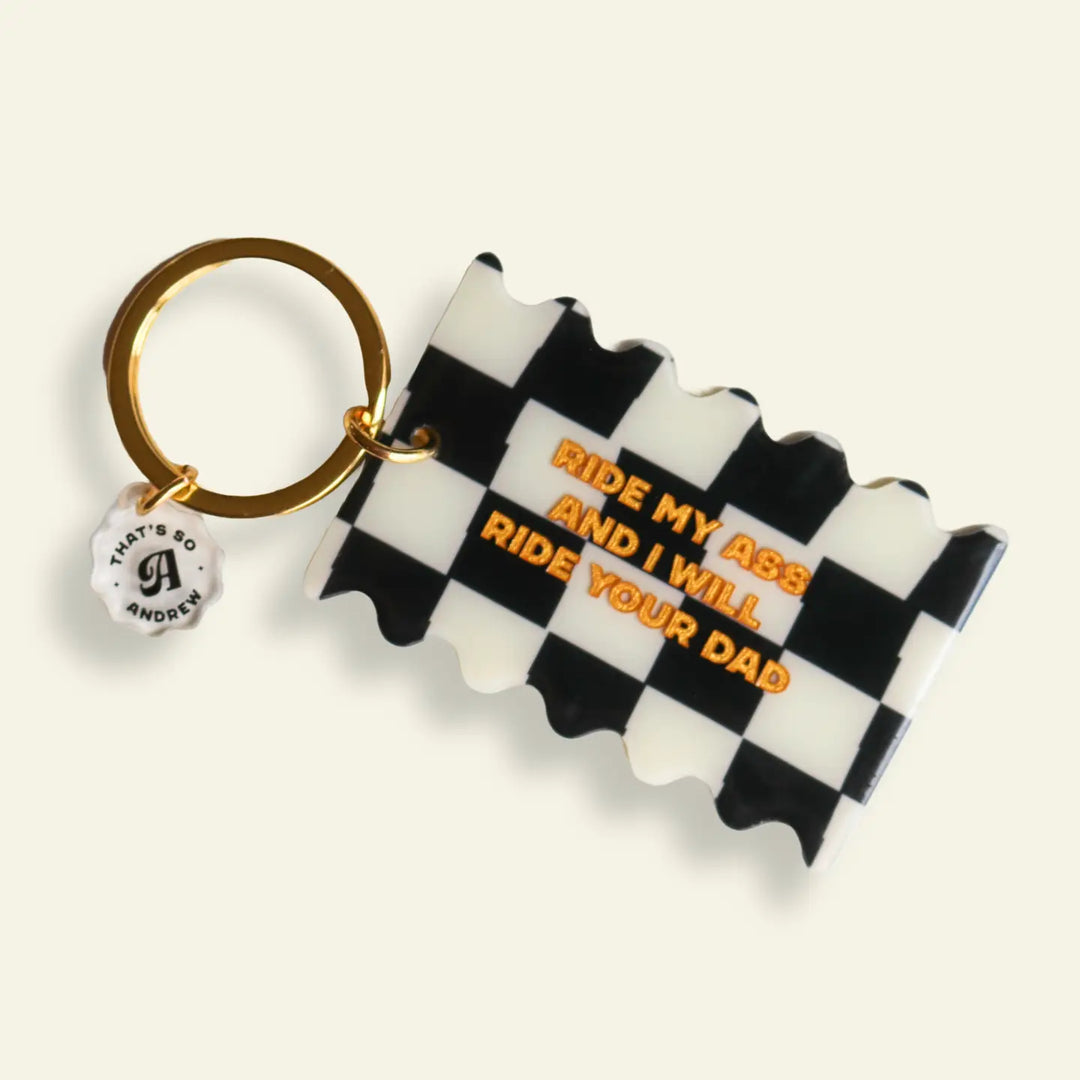 Ride My Ass Keychain