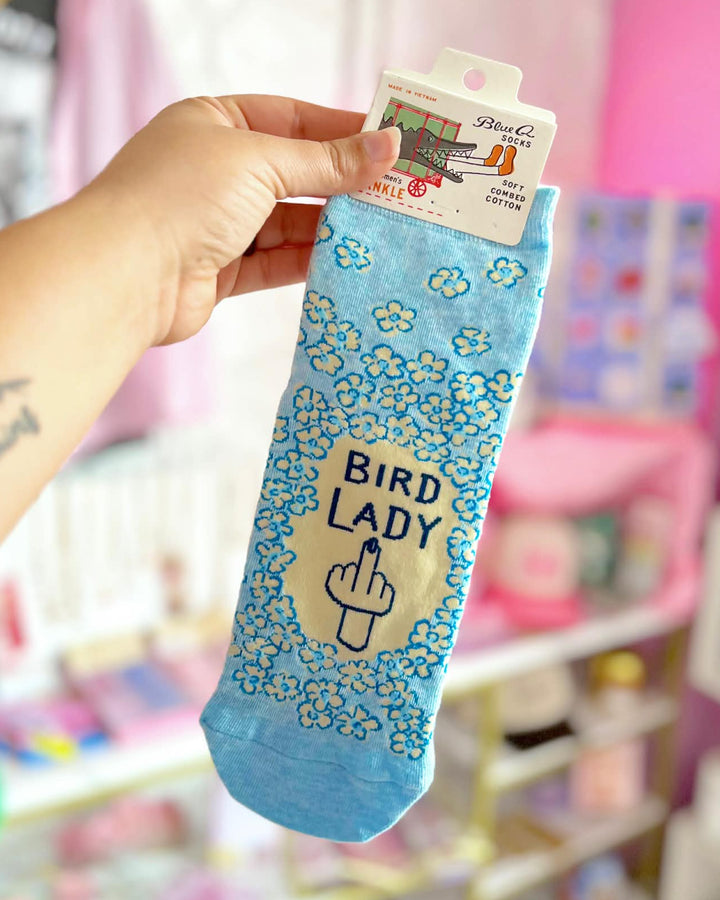 Bird Lady Ankle Socks