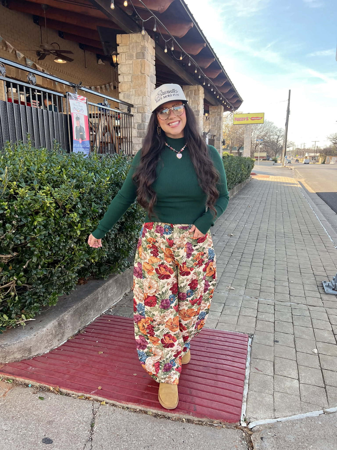 The Flower Power Cargo Joggers