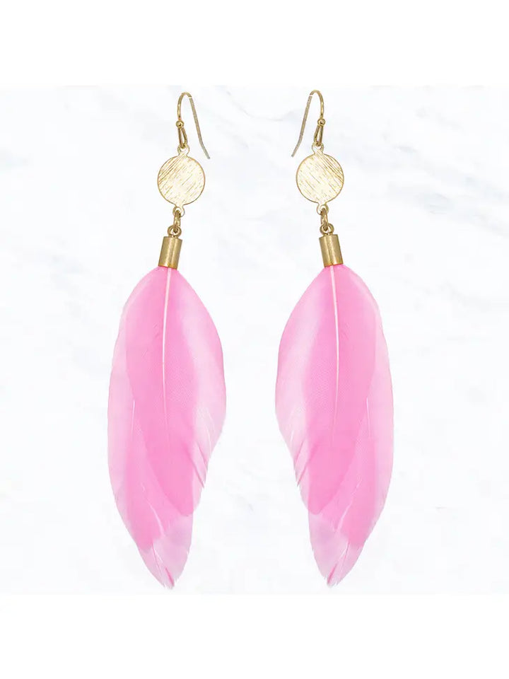 Ruffle My Feathers Earrings