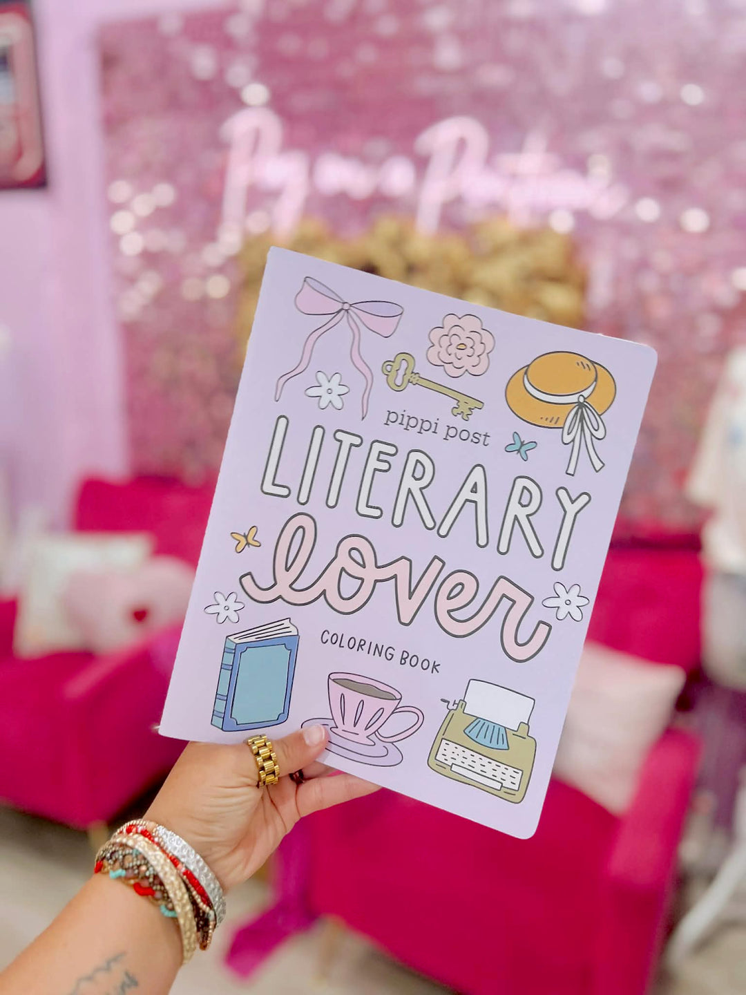 Literary Lover Coloring Book