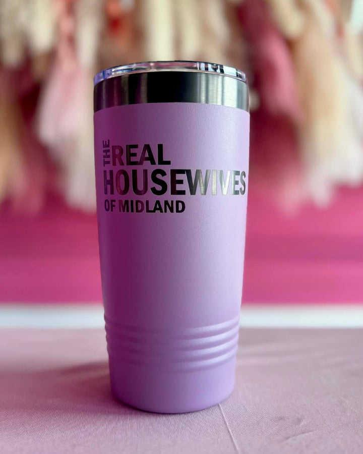 The Real Housewives of Midland Lilac Tumbler