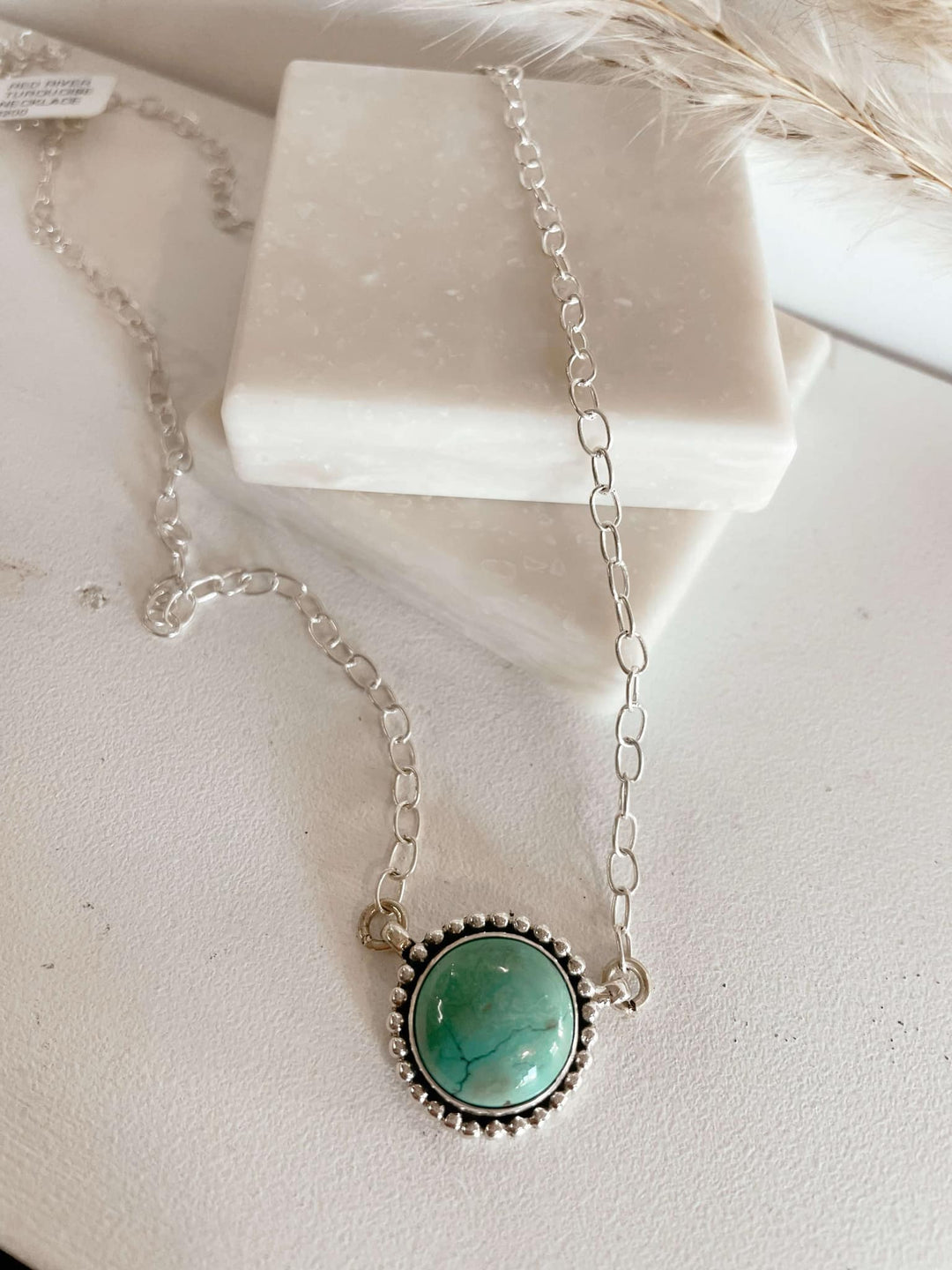 Red River Turquoise Necklace #124