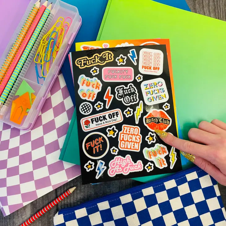 Fuck It Sticker Sheet
