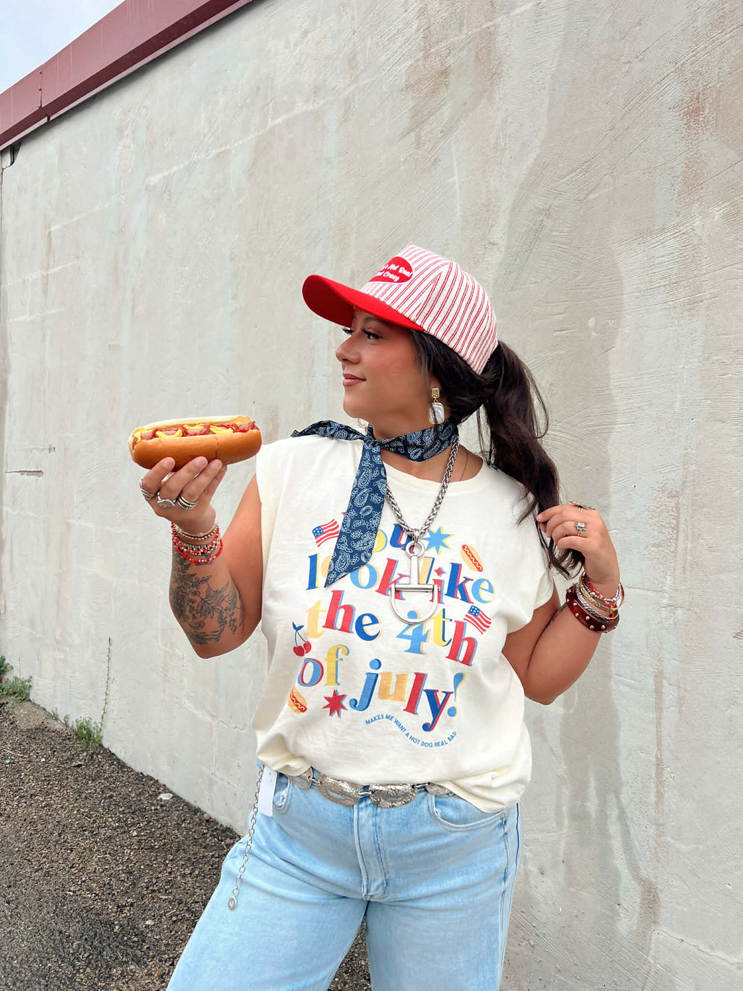 Look Like The 4th Of July Tank