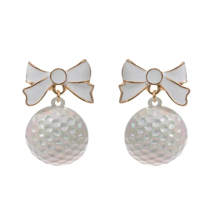 Golf Ball Earrings