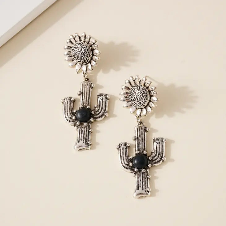 The Yuma Cactus Earrings