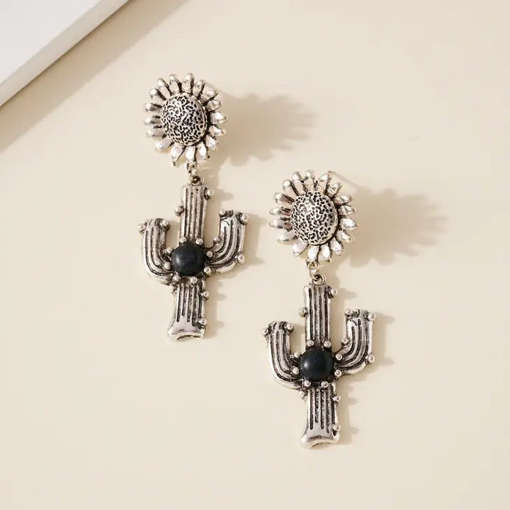 The Yuma Cactus Earrings