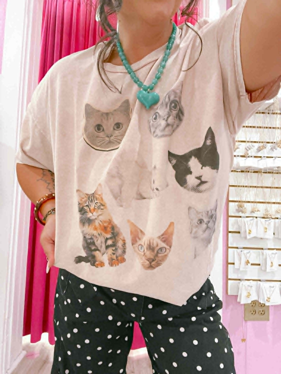 Purr-fectly Vintage Cat Tee