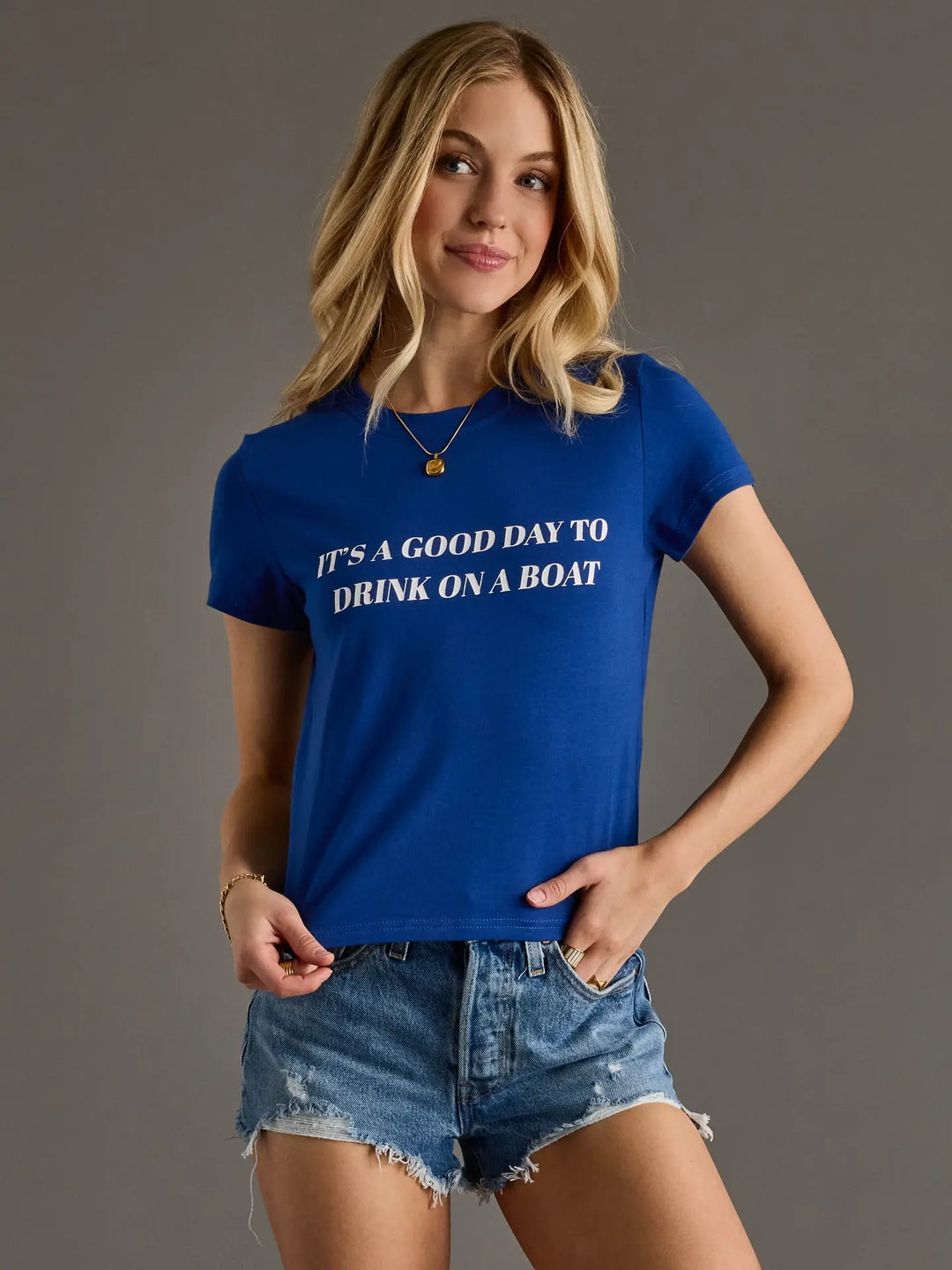 Drink On A Boat Baby Tee