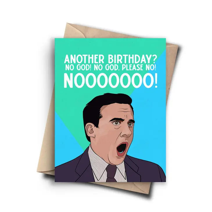 Another Birthday, God NO Card