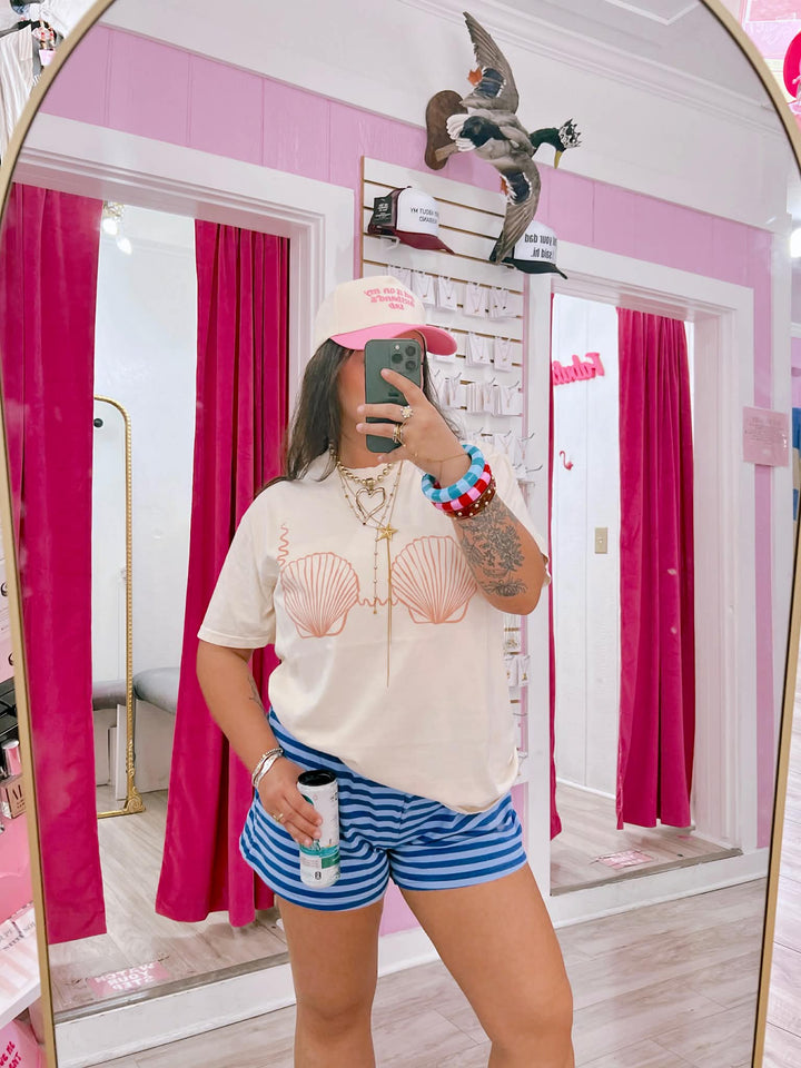 Seashell Bikini Graphic Tee