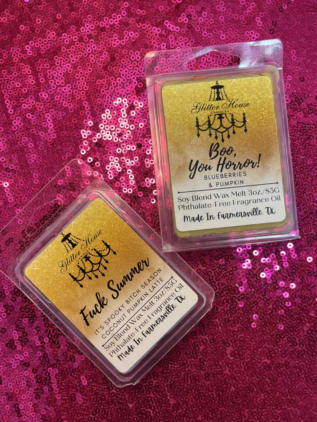 Glitter House Wax Melts