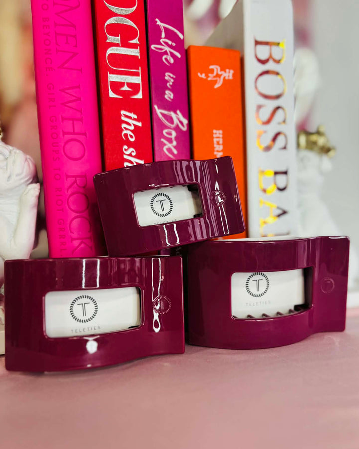 Wild Side Flat Rectangle Hair Clip