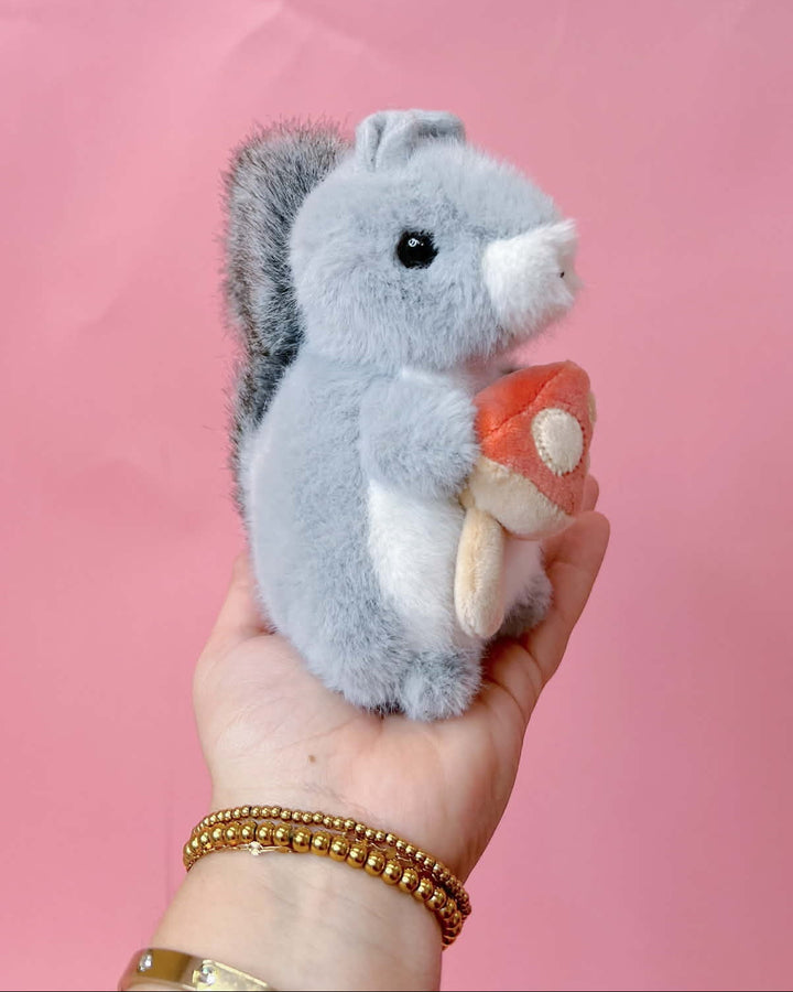 Squirrely With Mushroom Stuffed Animal