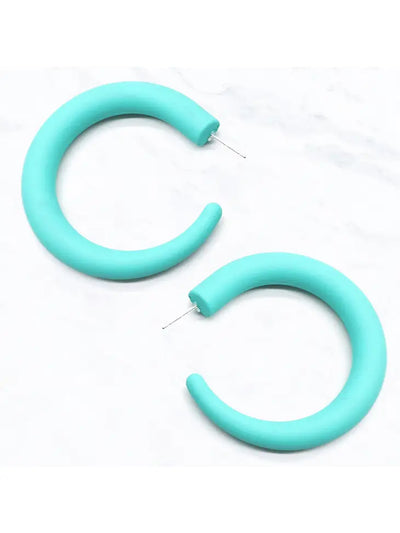 Fun & Funky Matte Hoops