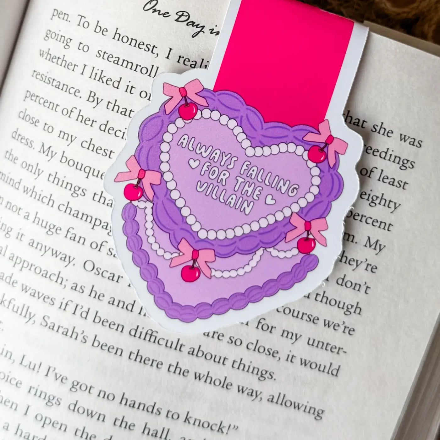 Always Falling For the Villain - Magnetic Bookmark