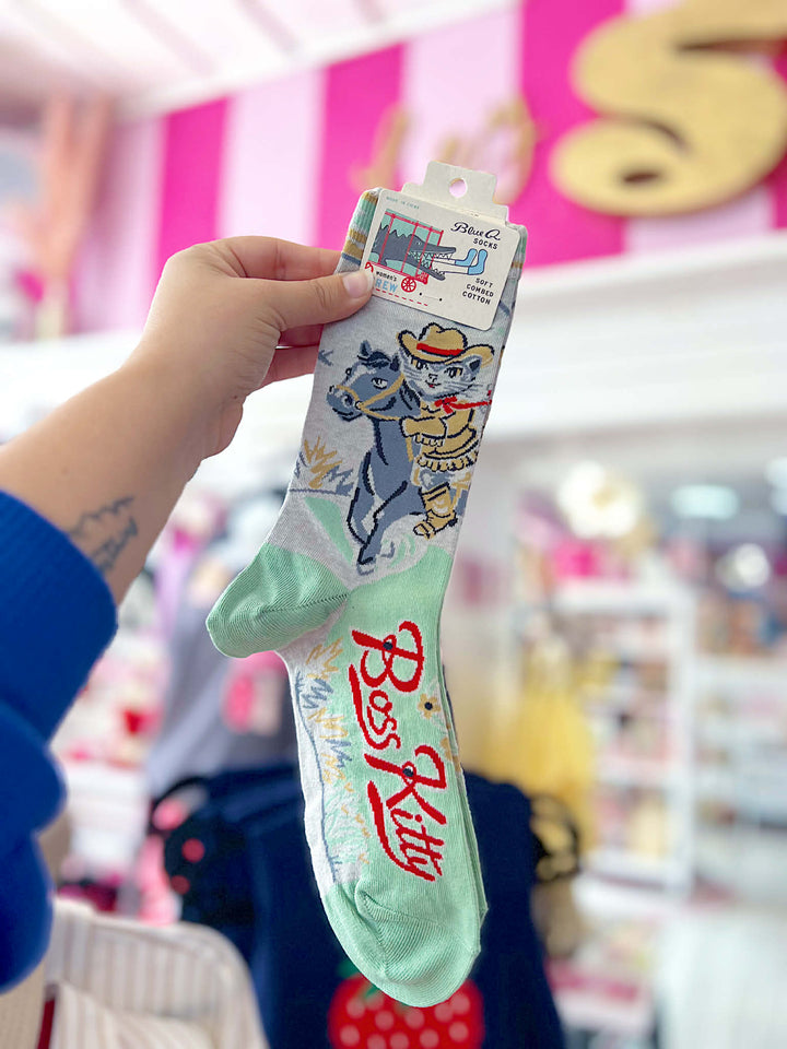 Boss Kitty Crew Socks