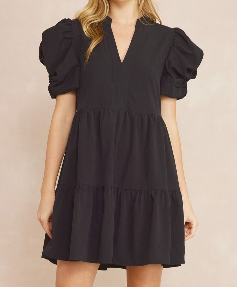 The Ella Puff Sleeve Dress