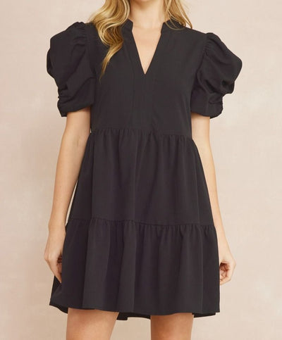 The Ella Puff Sleeve Dress