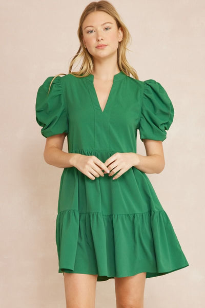 The Ella Puff Sleeve Dress