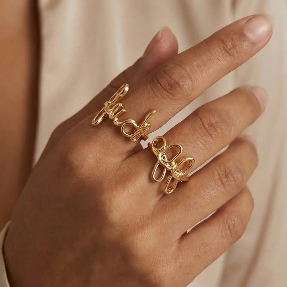 Fuck Off Statement Ring