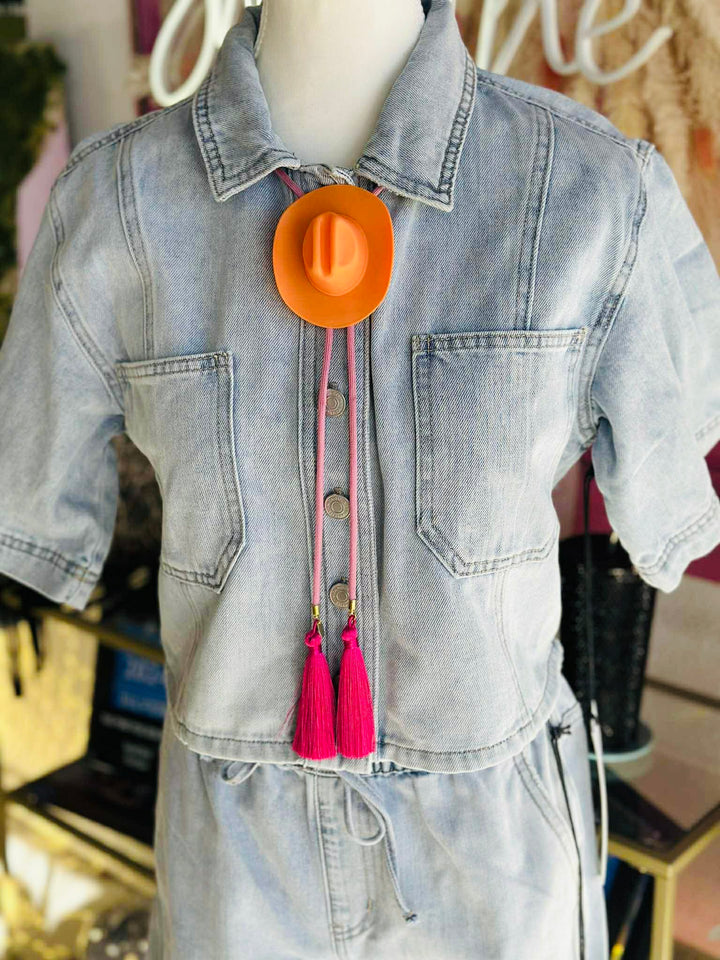 The Rebel Tassel Cowboy Bolo