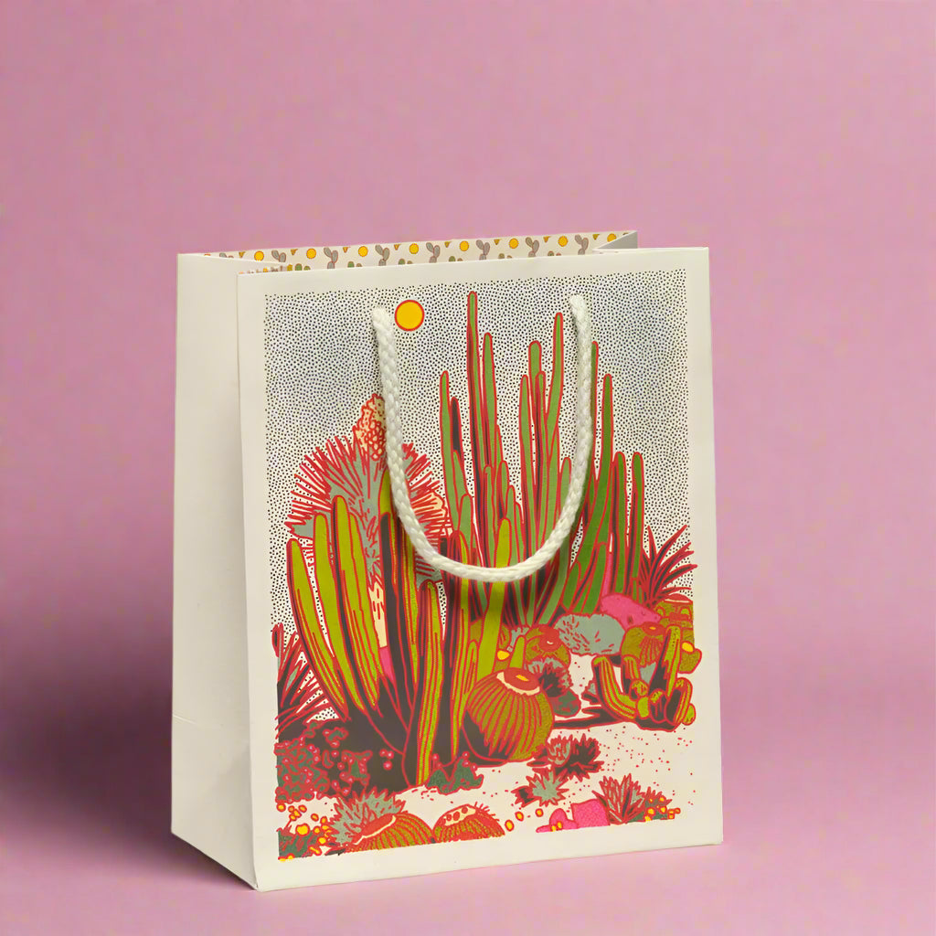 Cactus Scene Gift Bag