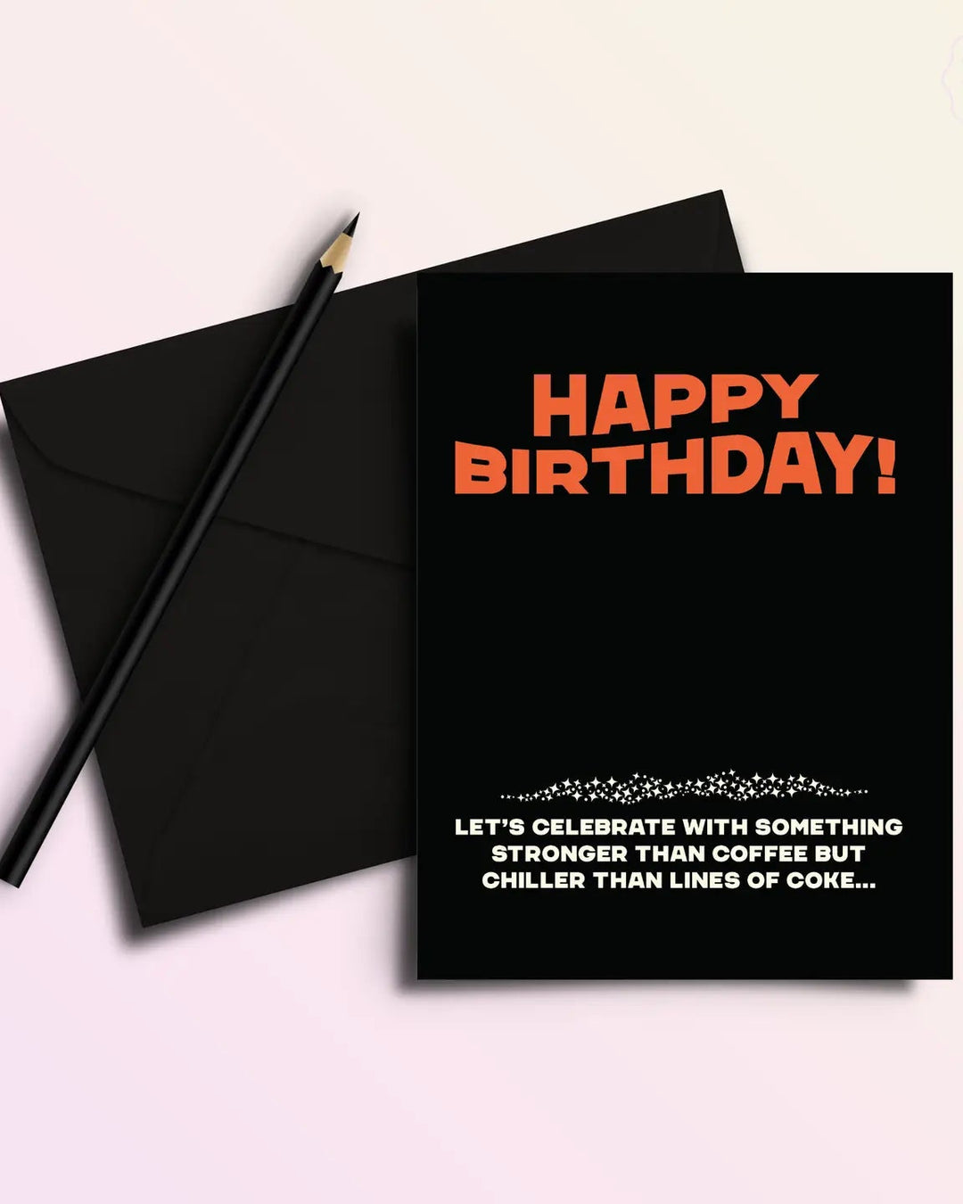 Happy Birthday Lines Of Coke Card