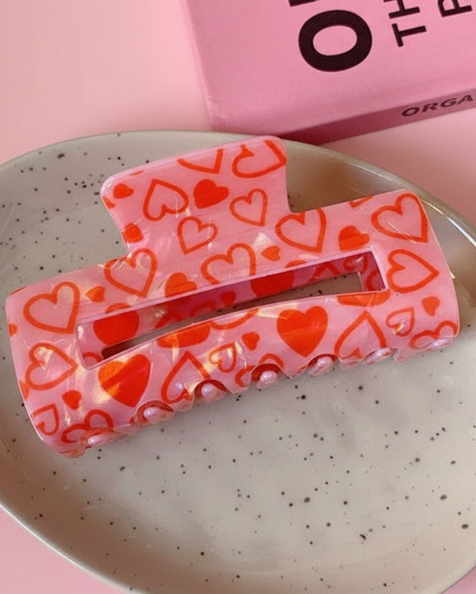 Heart On My Sleeve Hair Clip