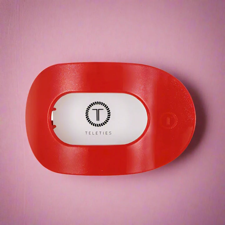 Rudolph Red Flat Round Hair Clip