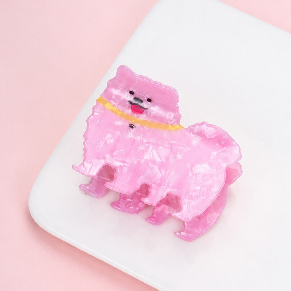 Dolly The Pomeranian Dog Hair Clip