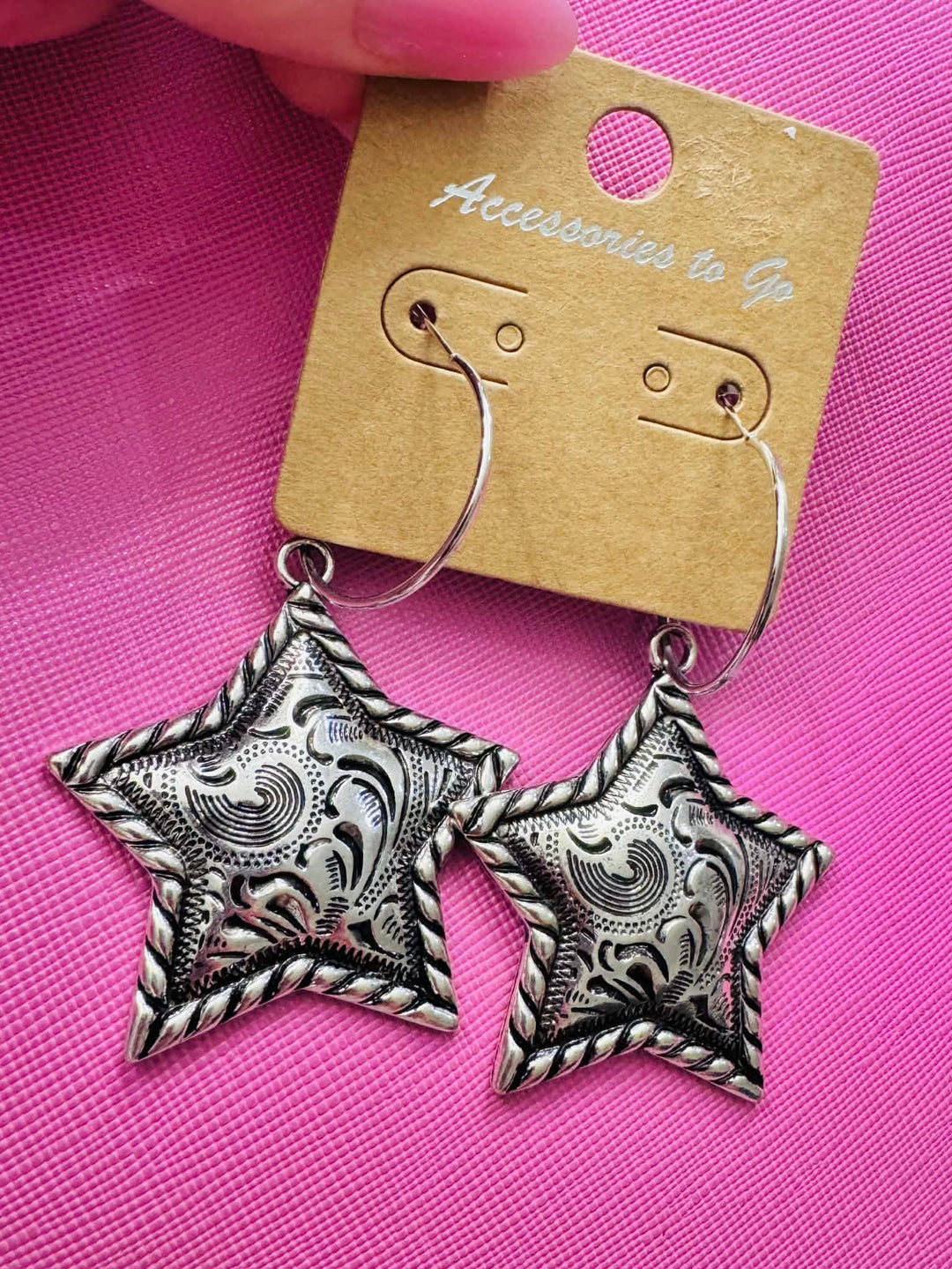 Wild Range Silver Earring Set