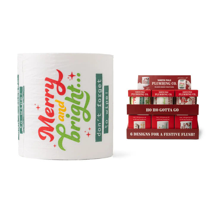 Funny Holiday Toilet Paper