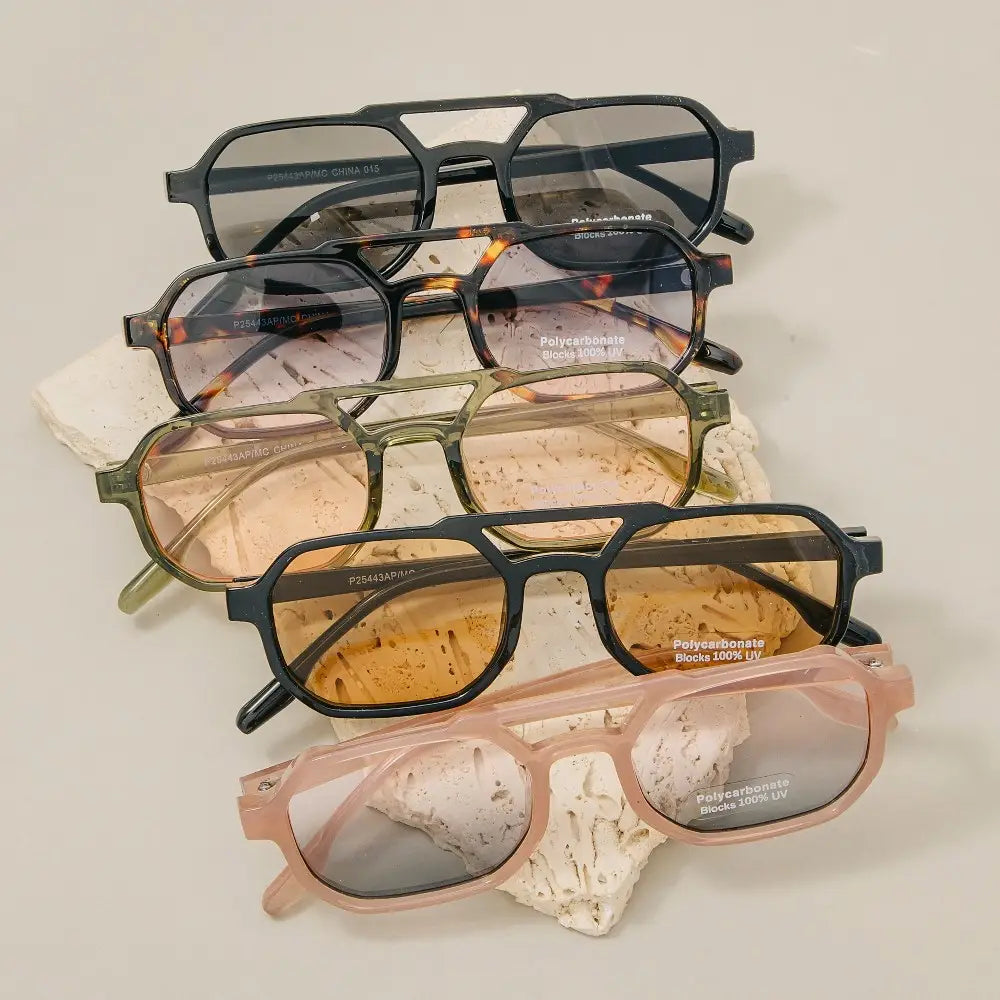 Sunnin' Double Bridge Aviators